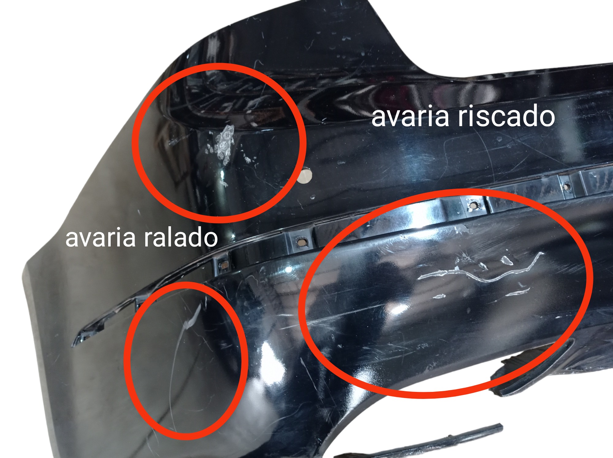 Parachoque Traseiro Kia Cadenza 2013 V547 8