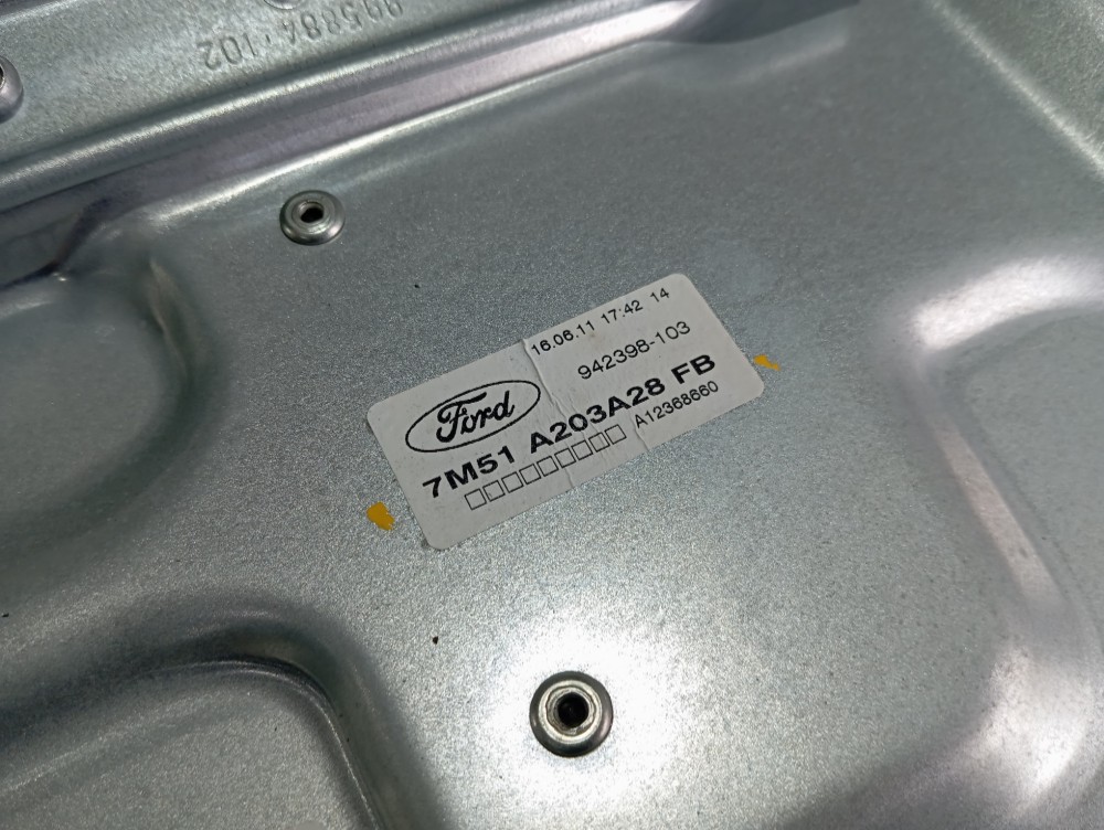 Máquina Vidro Diant Direit Ford Focus Sedan 2009 A 2012 V360 7