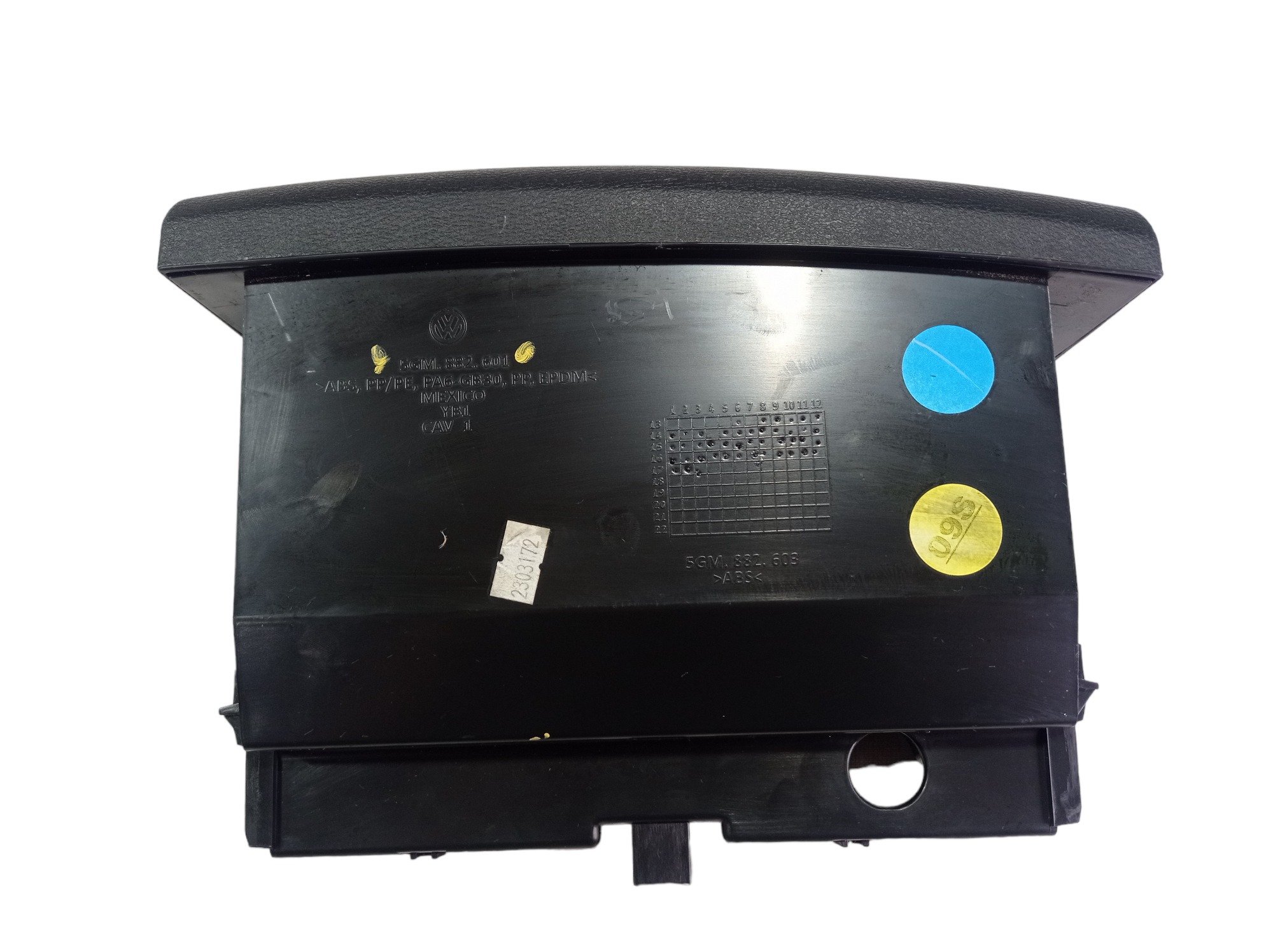 Porta Objetos Banco Dianteiro Esquerdo Vw Golf Tsi 2017 V585 3