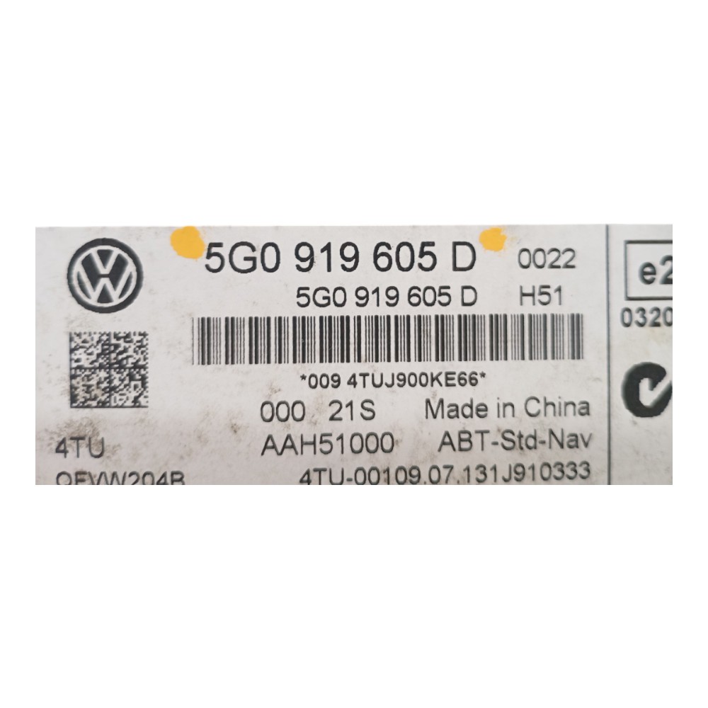 Central Multimídia  Vw Golf Highline 2014 1.4 V626 3