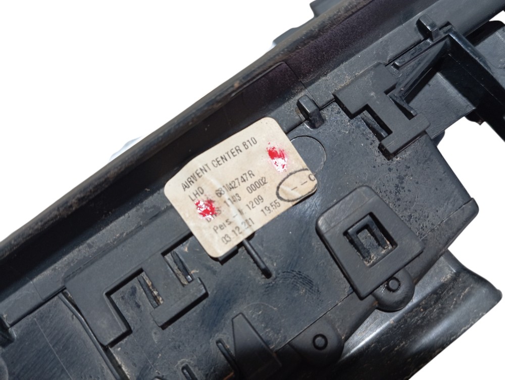 Difusor Ar Central Renault Zoe Neo 2023 V617 8