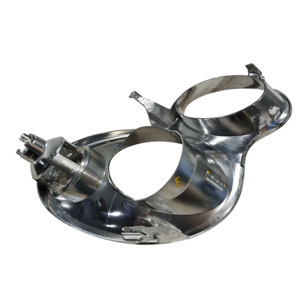 Moldura Farol Esquerdo Mercedes C180 2002 2007 V661 Esquerdo/motorista 6