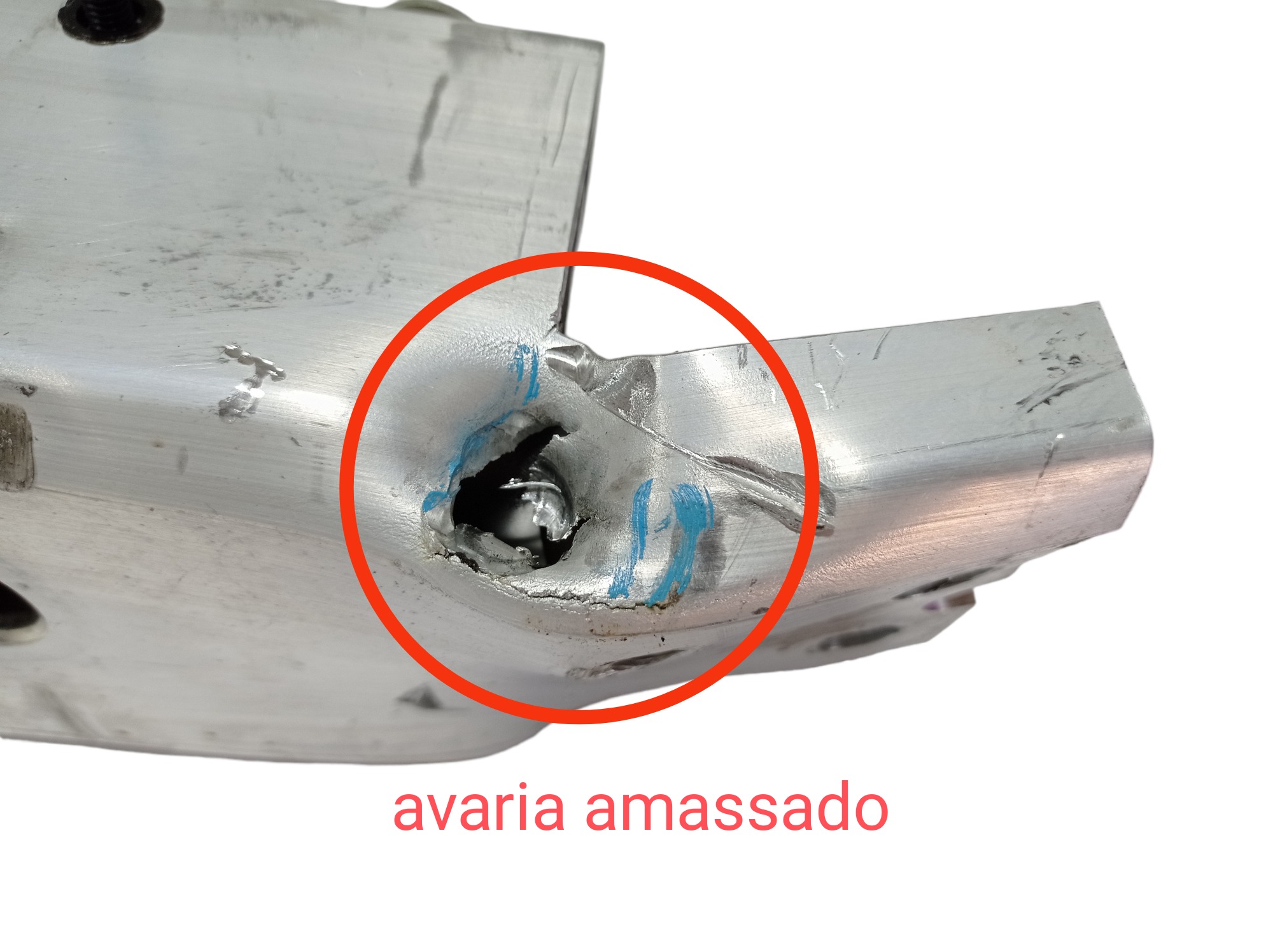 Suporte Dianteiro Radiador Evoque 2022 V572 8