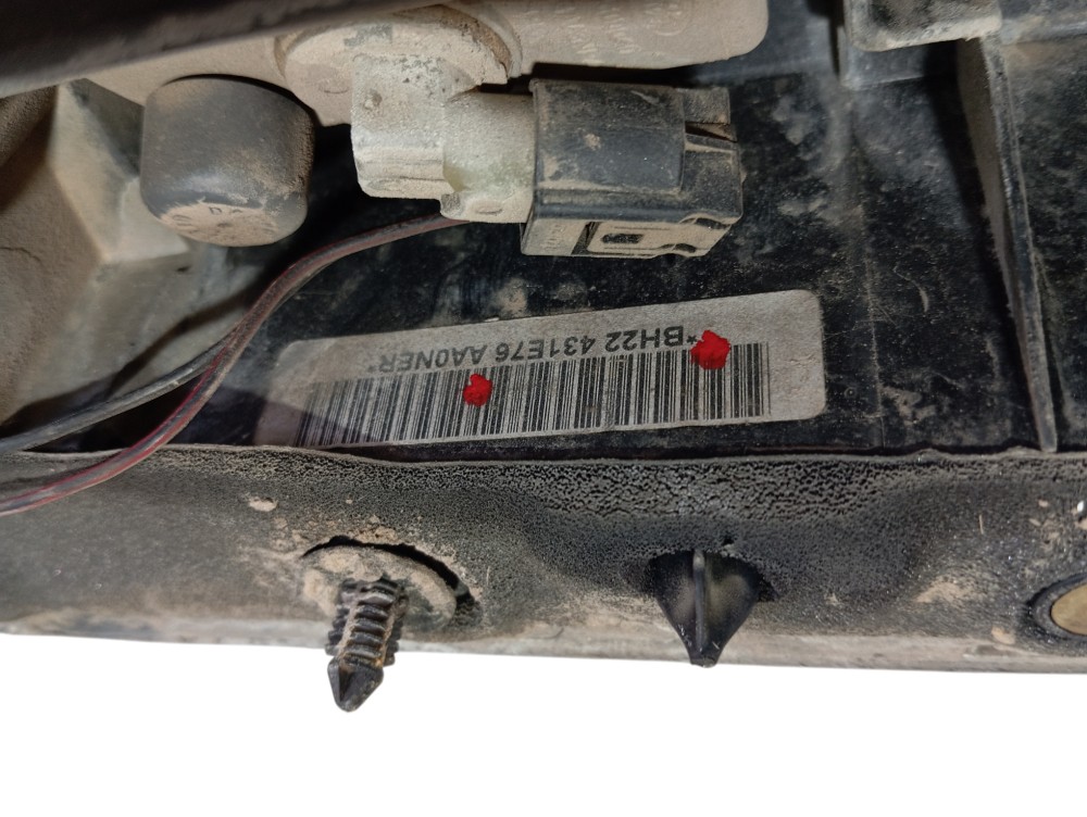 Moldura Luz Placa Land Rover Discovery 4 2010 2012 V614 9