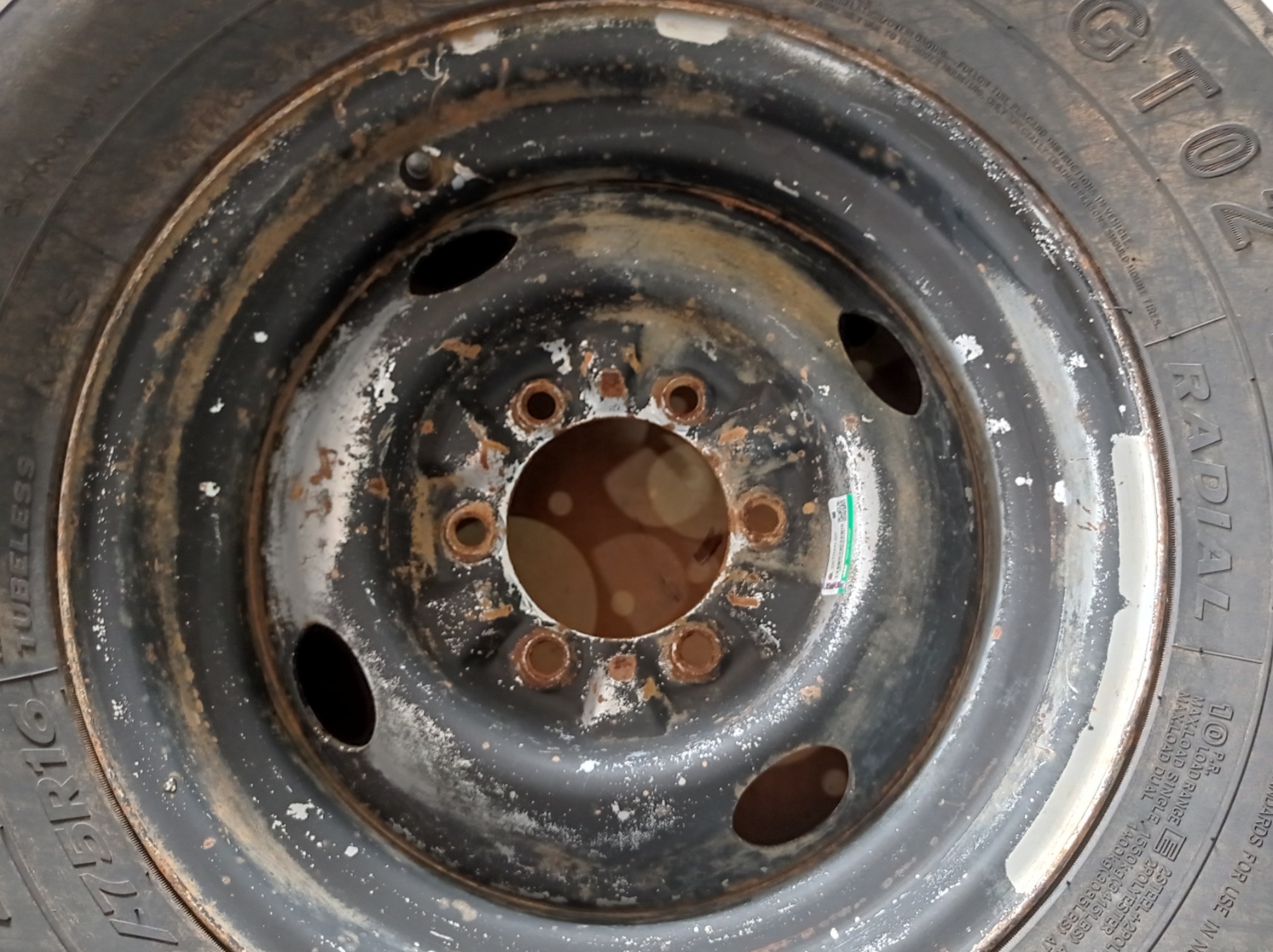 Estepe Aro 16 Mitsubishi L200 Sport Gls 2004 V588 5
