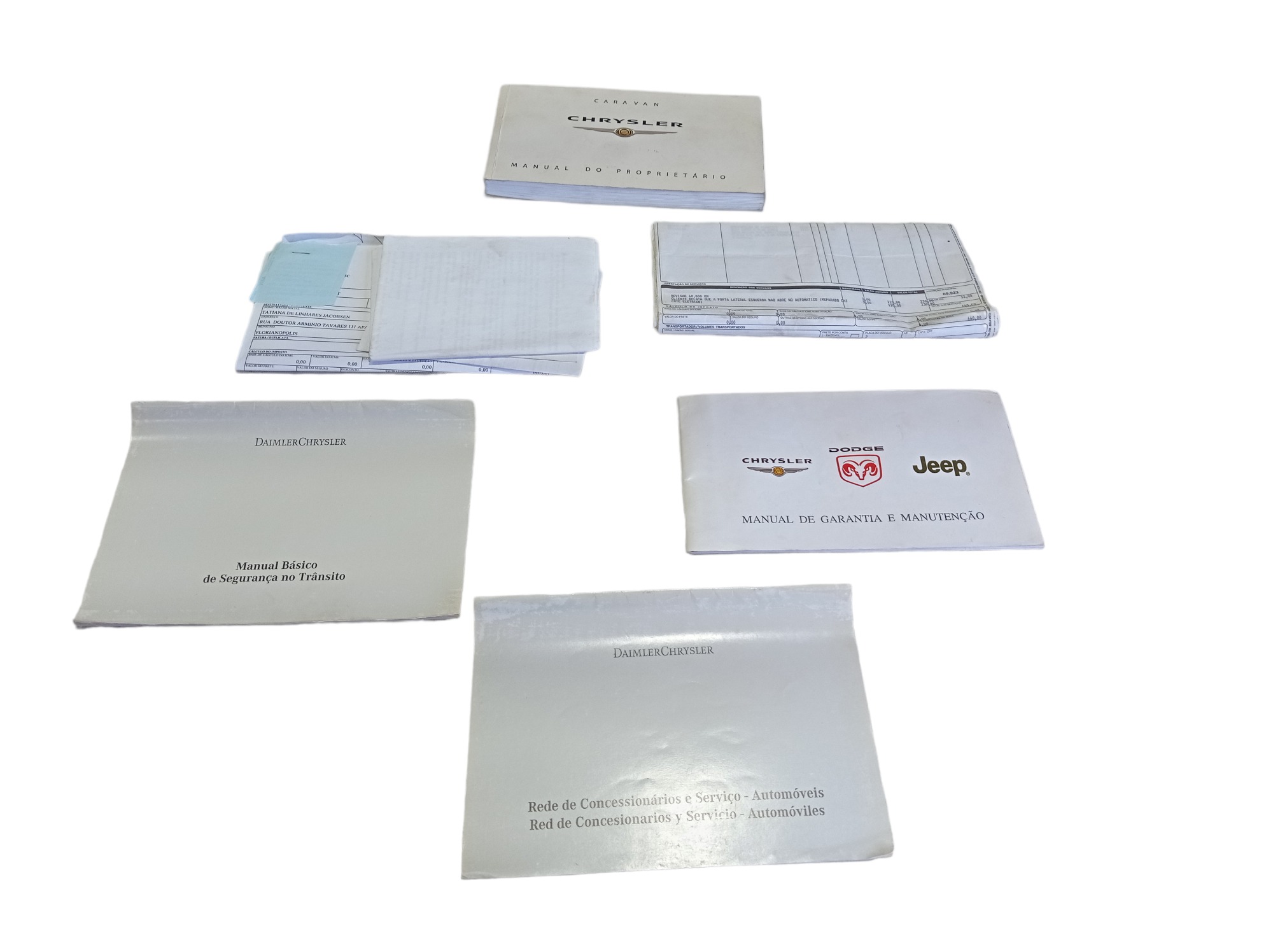 Manual Do Proprietário Grand Caravan Limited 2005 V586 2