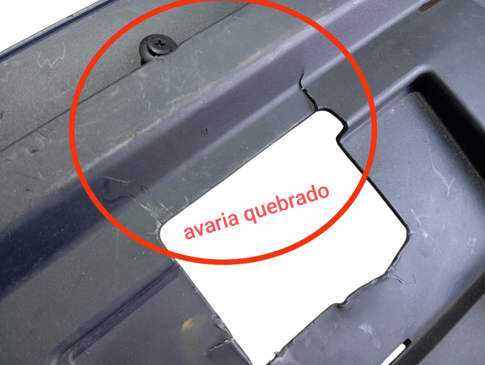 Defletor Superior Parachoque Dianteiro Jac Iev40 2020 V615 6