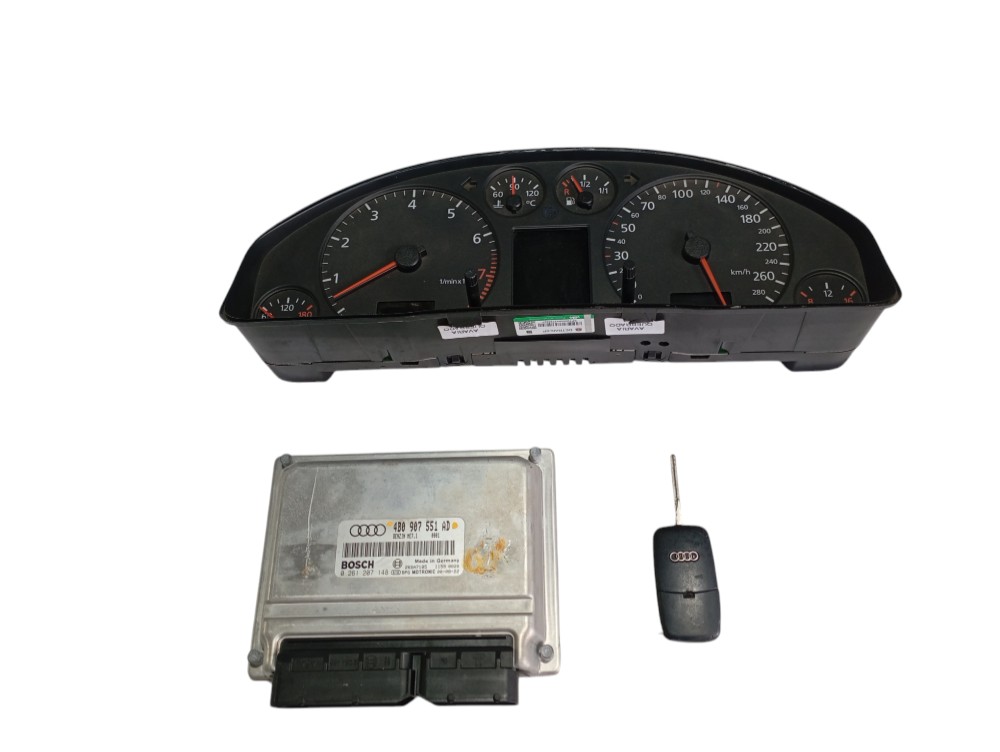 Kit Módulo Injeção Eletrônica Audi A6 2.7 2002 V261 1