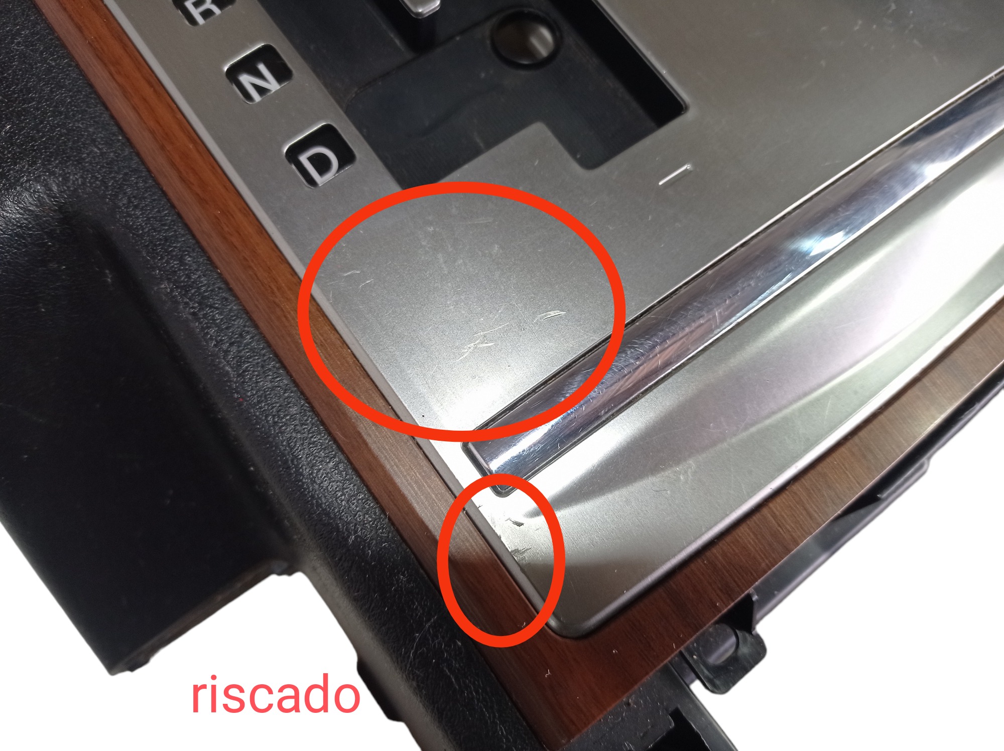 Moldura Alavanca Seletora Mitsubishi Pajero Full 2012 V575 8