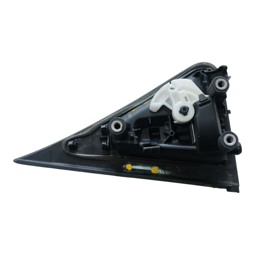Maçaneta Externa Traseira Direita Renault Zoe 2022 2023 V639 Preto Traseira 3
