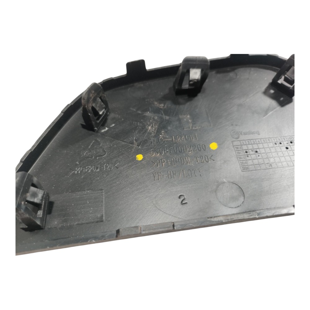 Acabamento Painel Jac T50 2017 2021 V662 Preto 9