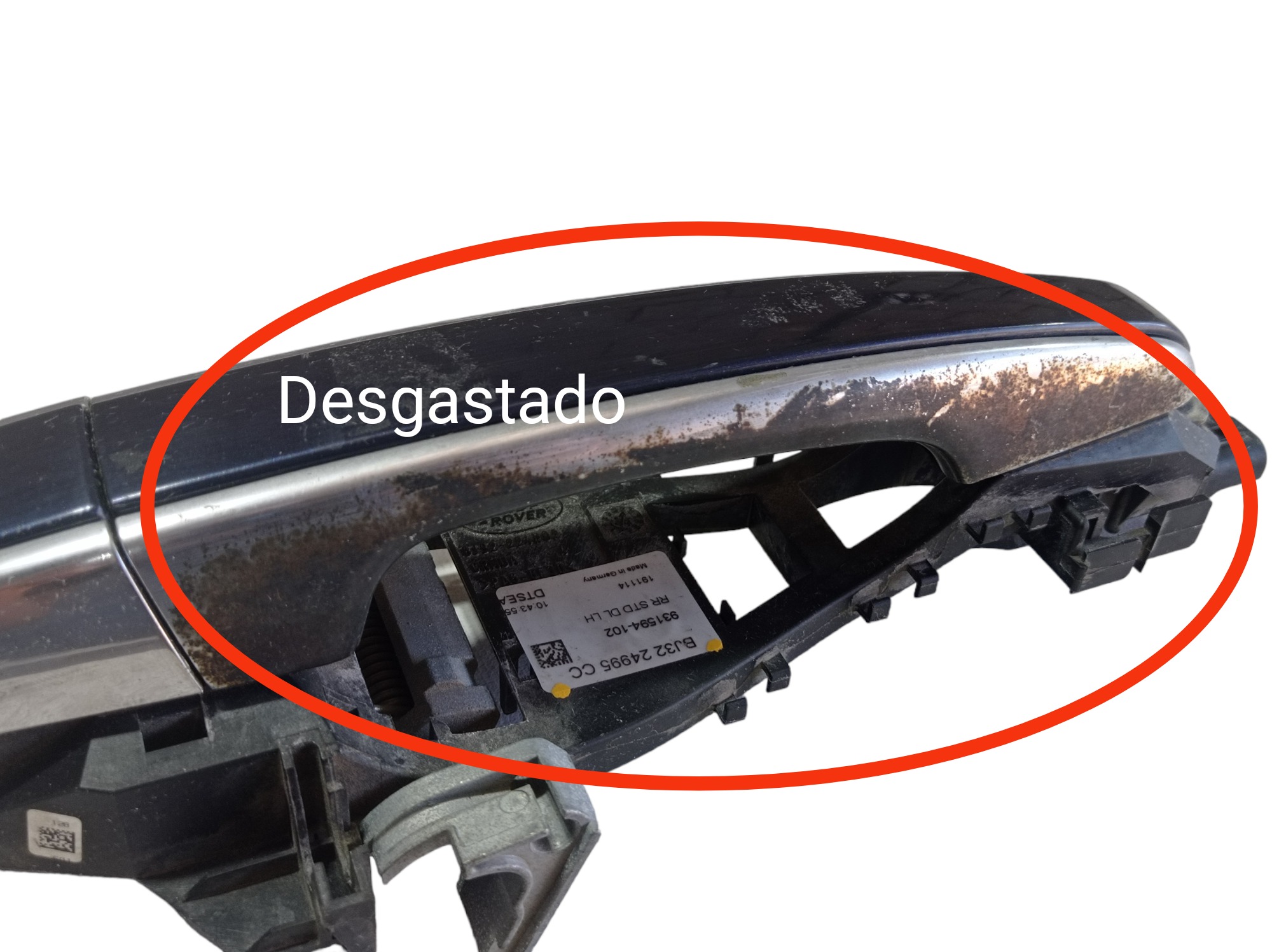 Maçaneta Externa Traseira Esquerda Evoque 2015 V600 4