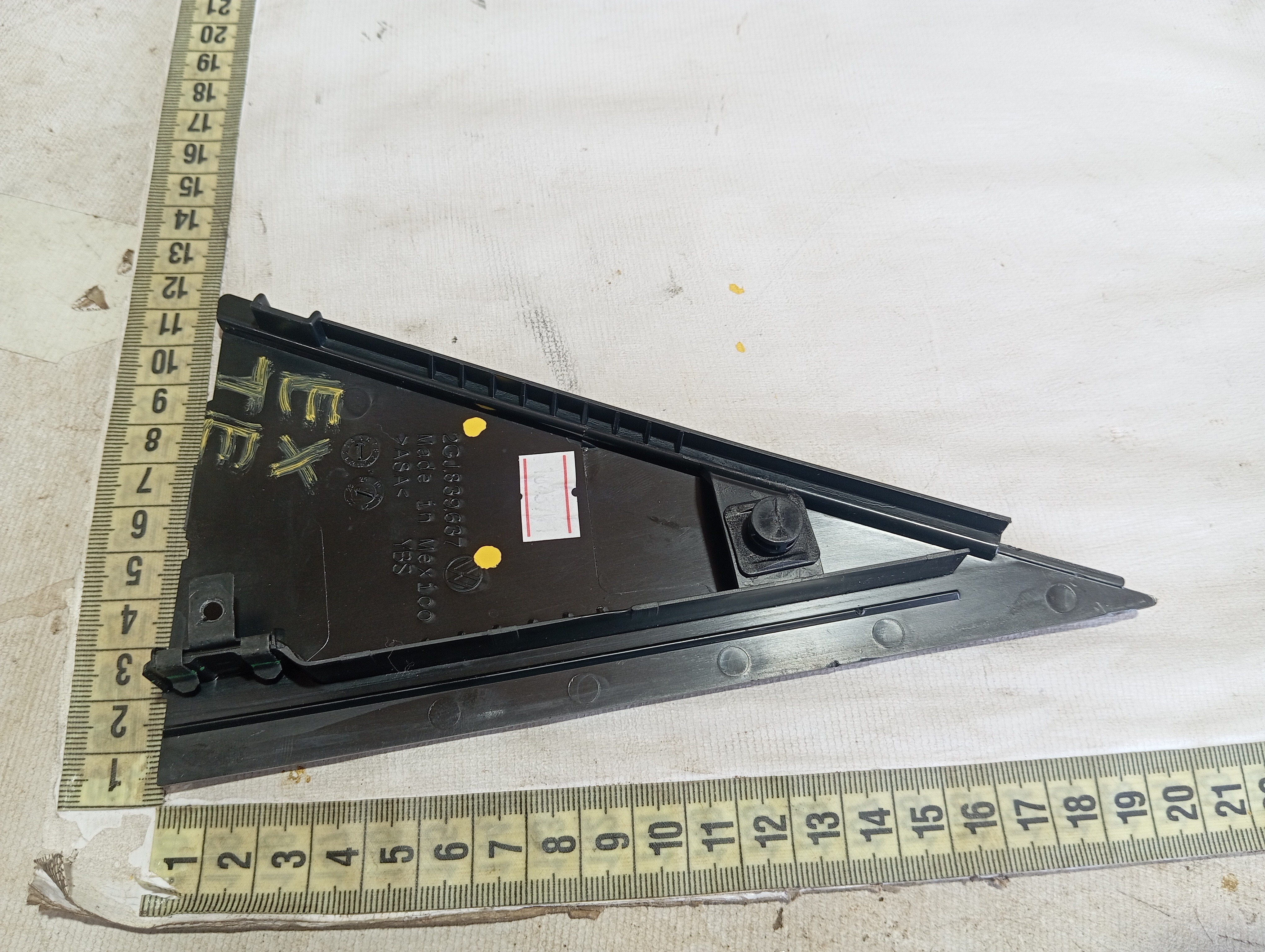 Acabamento Porta Tras Esquerda Vw Taos Highline 22 2024 V601 8