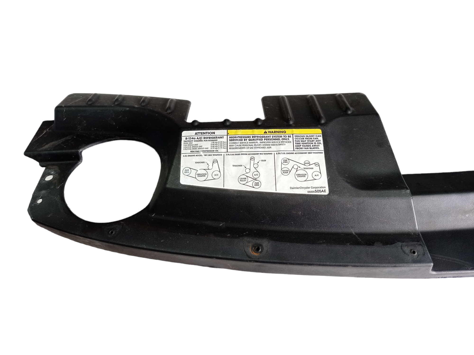 Moldura Painel Frontal Grand Caravan Limited 2005 V586 6