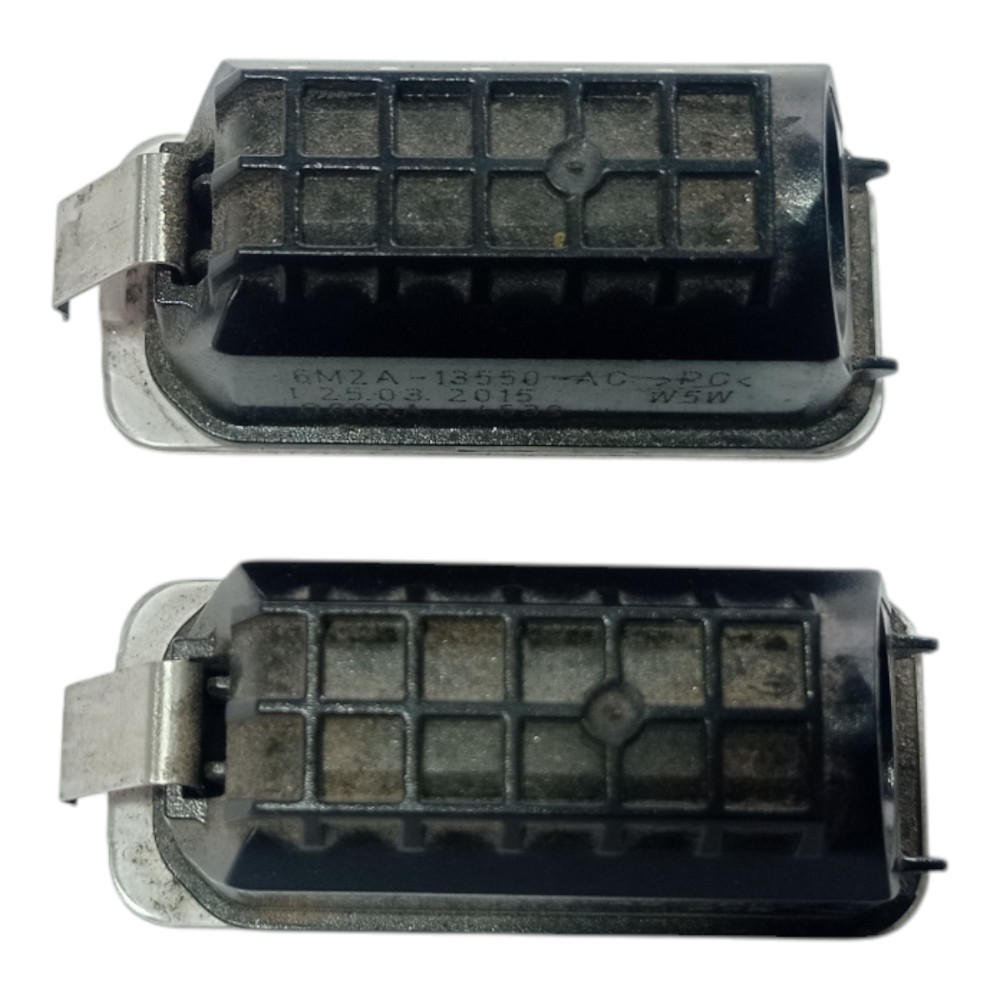 Luz Placa Ford New Fiesta Hatch 2013 A 2017  V270 3
