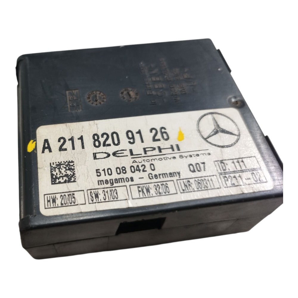 Módulo Anti Furto Mercedes C180 2002 2007 V661 1