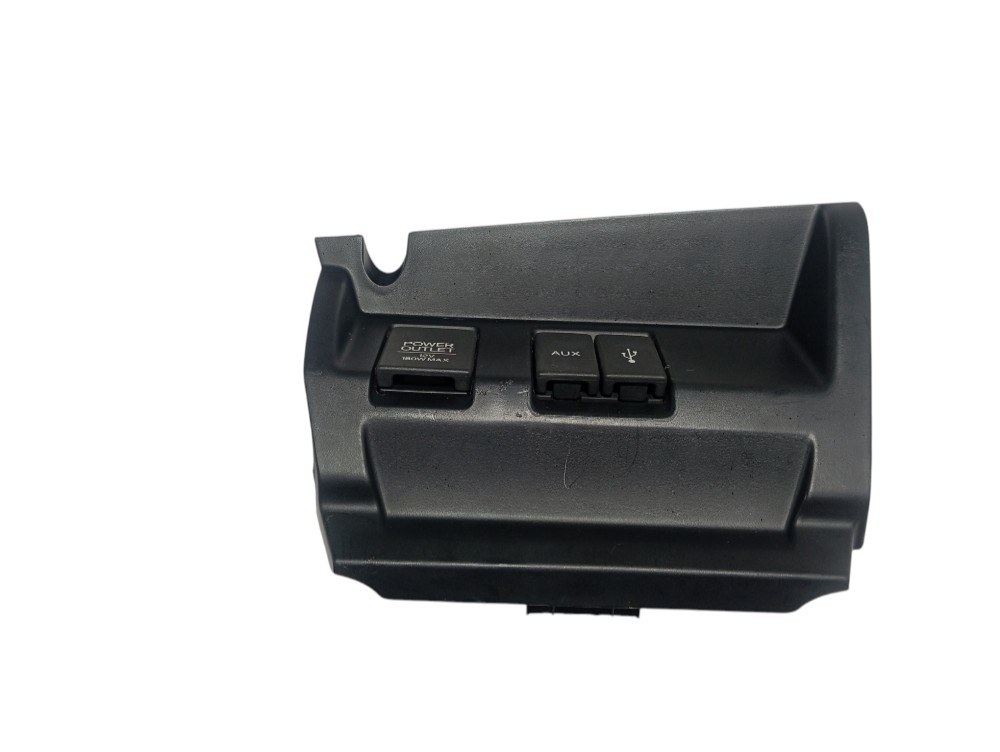 Moldura Tomada 12v Auxiliar Usb Honda Fit 2016 V327 4
