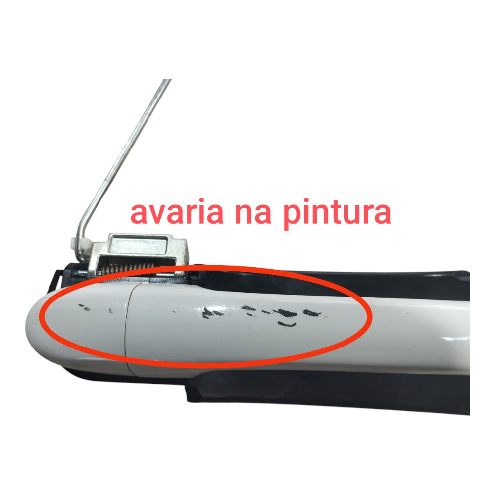 Maçaneta Externa Traseiro Direito Fiat Mobi 2025 V654 Branco 10