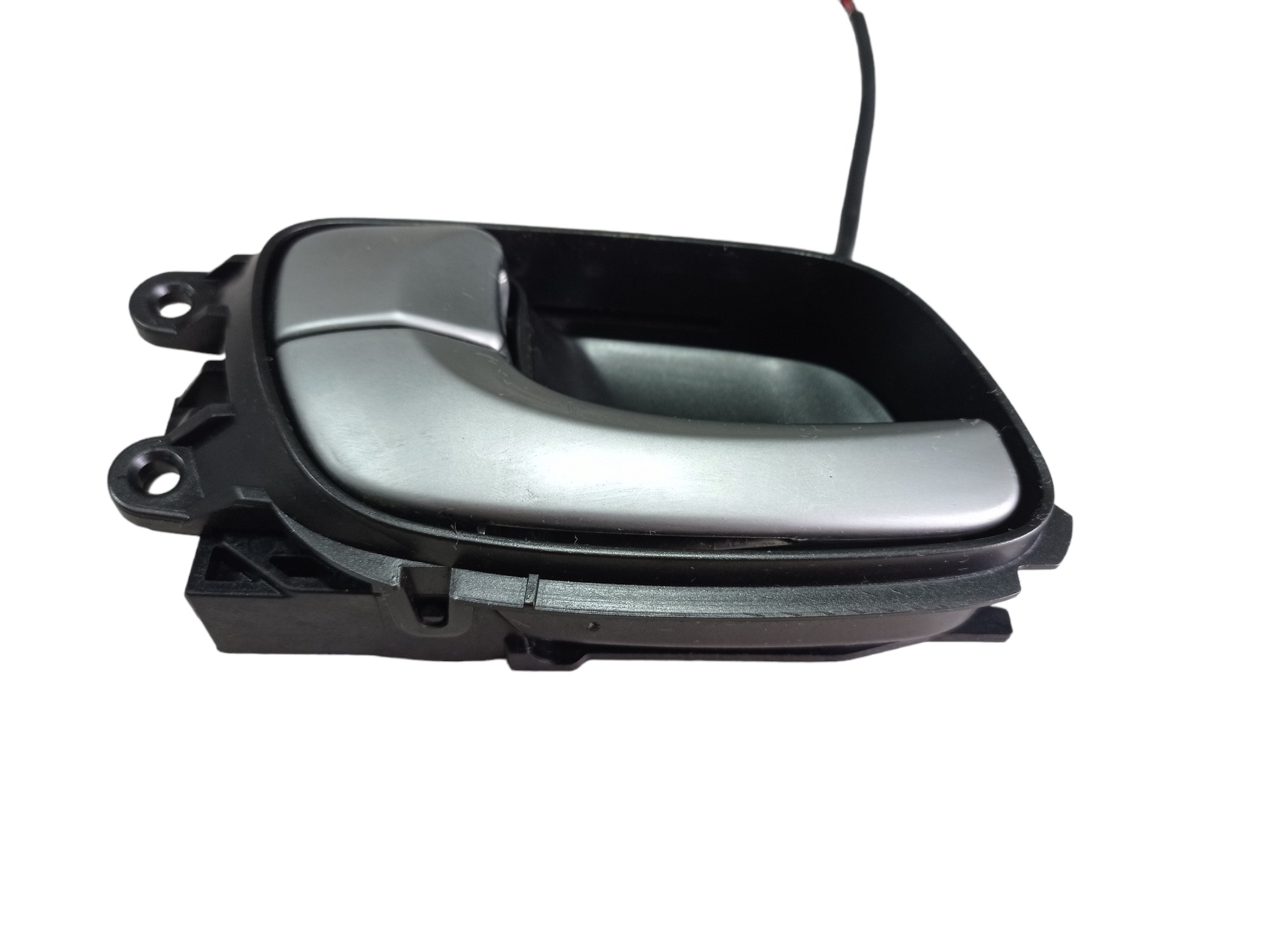 Maçaneta Int Porta Dianteira Esquerda Hyundai Equus 13 V577 Cinza Dianteira 7