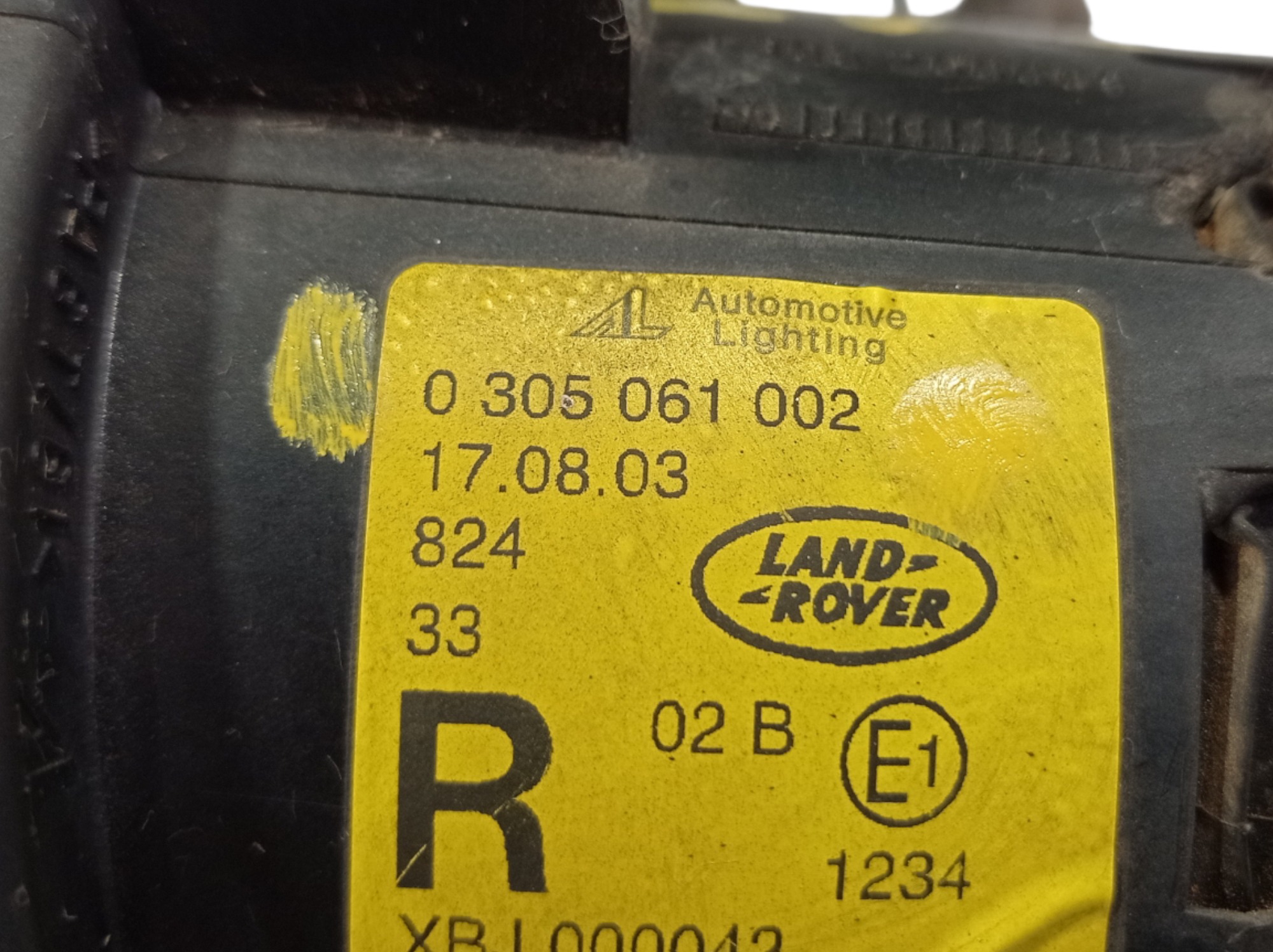 Farol Milha Direito Land Rover Range Rover 4.4 2004 V284 9