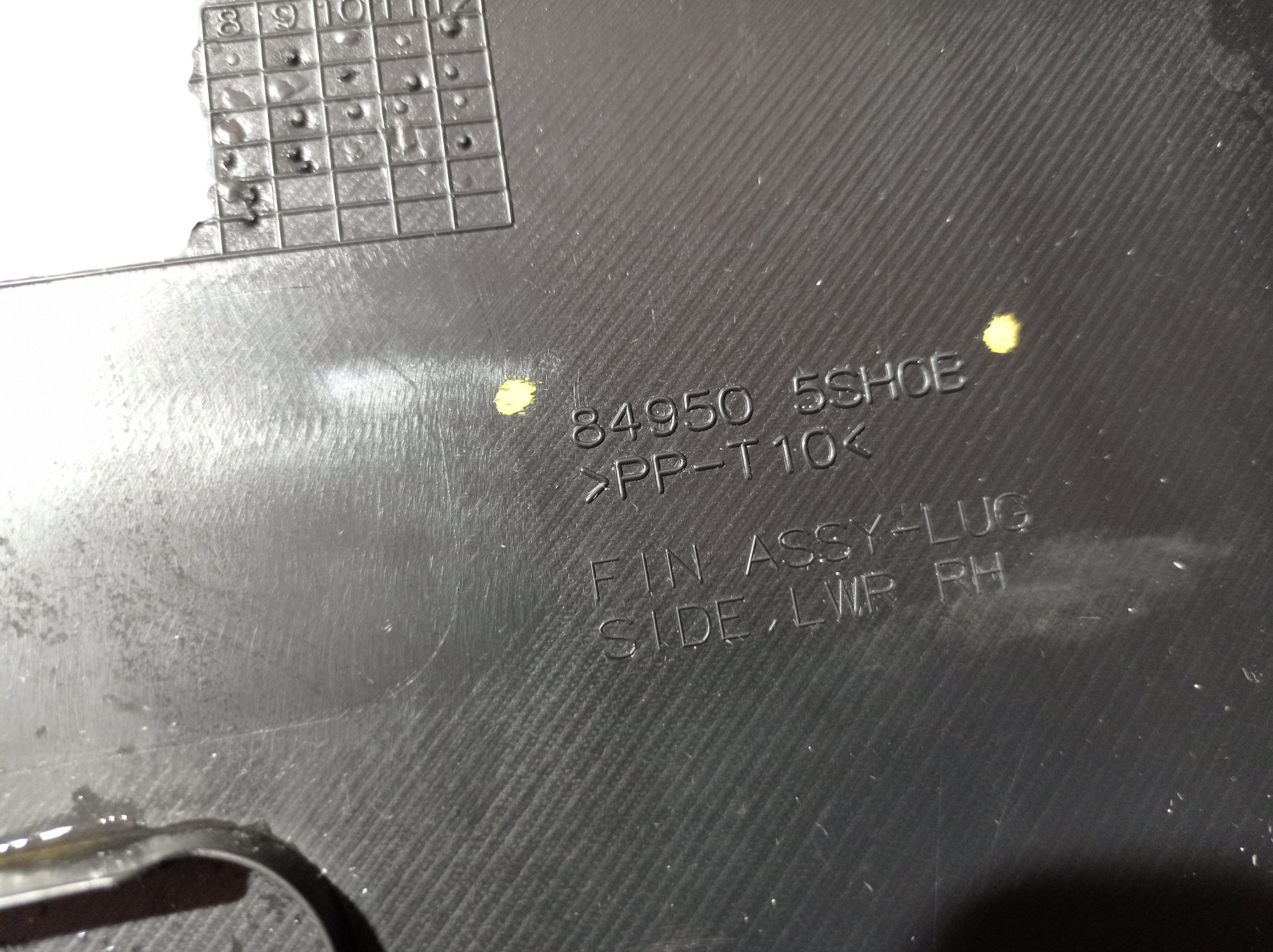 Acabamento Porta Malas Traseiro Direito Nissan Leaf 022 V589 9