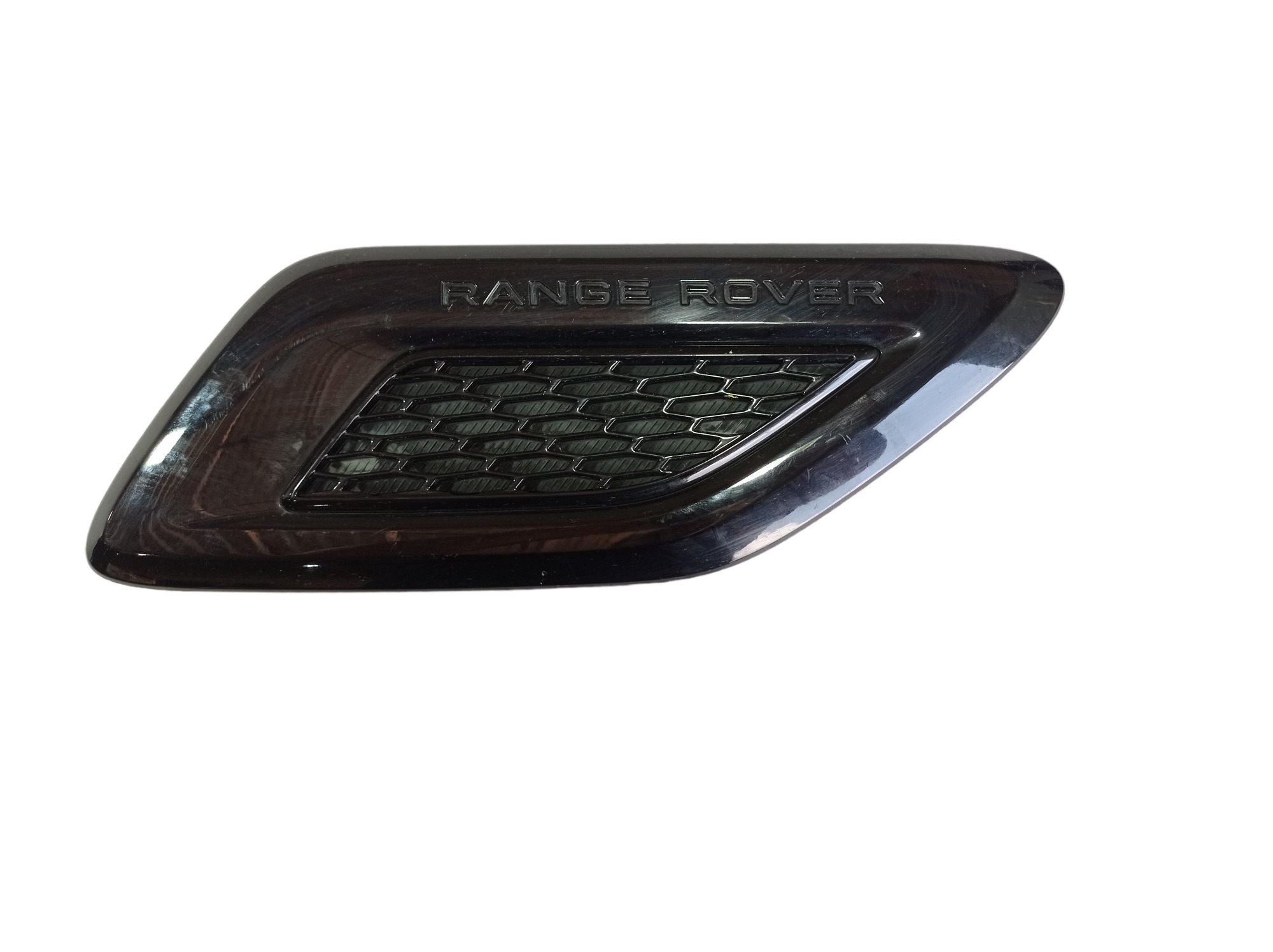 Moldura Direita Capô Land Rover Range Rover Sport 2014 V573 Preto 4
