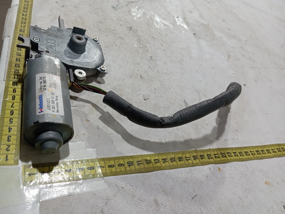 Motor Teto Solar Mercedes C180 2002 2007 V661 8