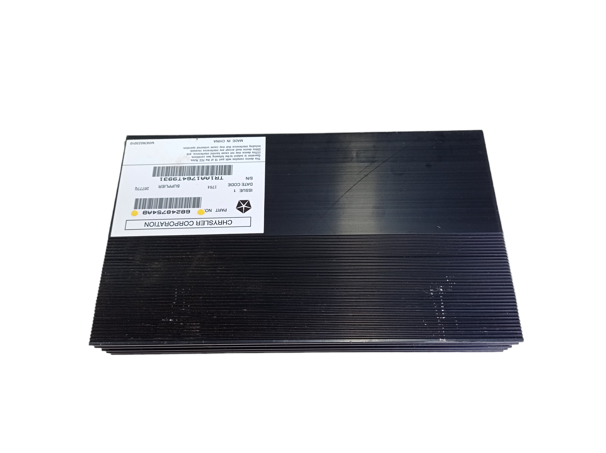 Amplificador De Som Jeep Grand Cherokee Limited 2014 V580 6