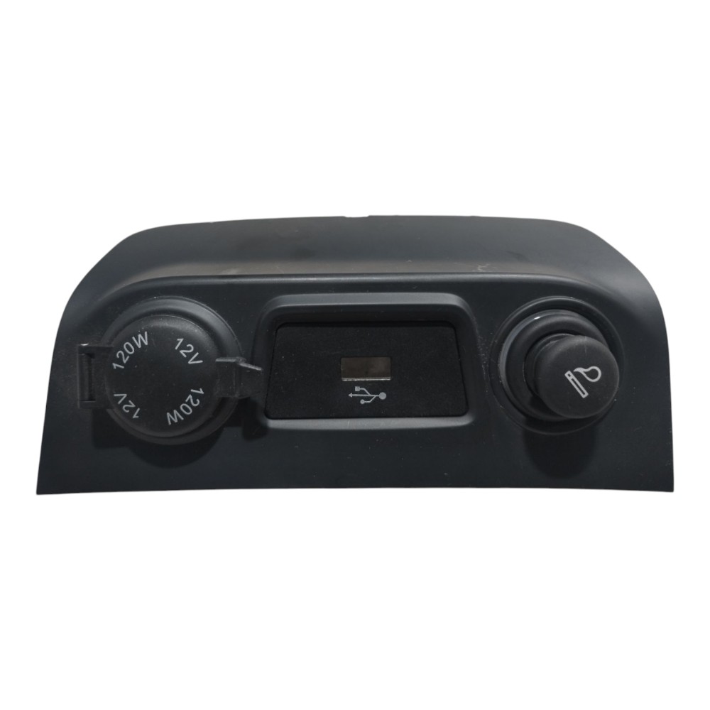 Botão 12v Cinzeiro Jac T50 2017 2021 V662 1