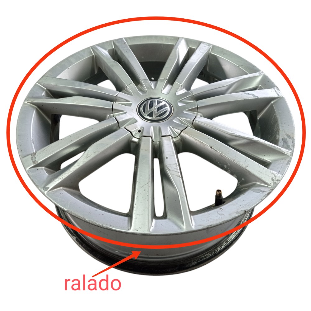 Roda Aro 17 5×100 Vw Golf Highline 2015 V626 9