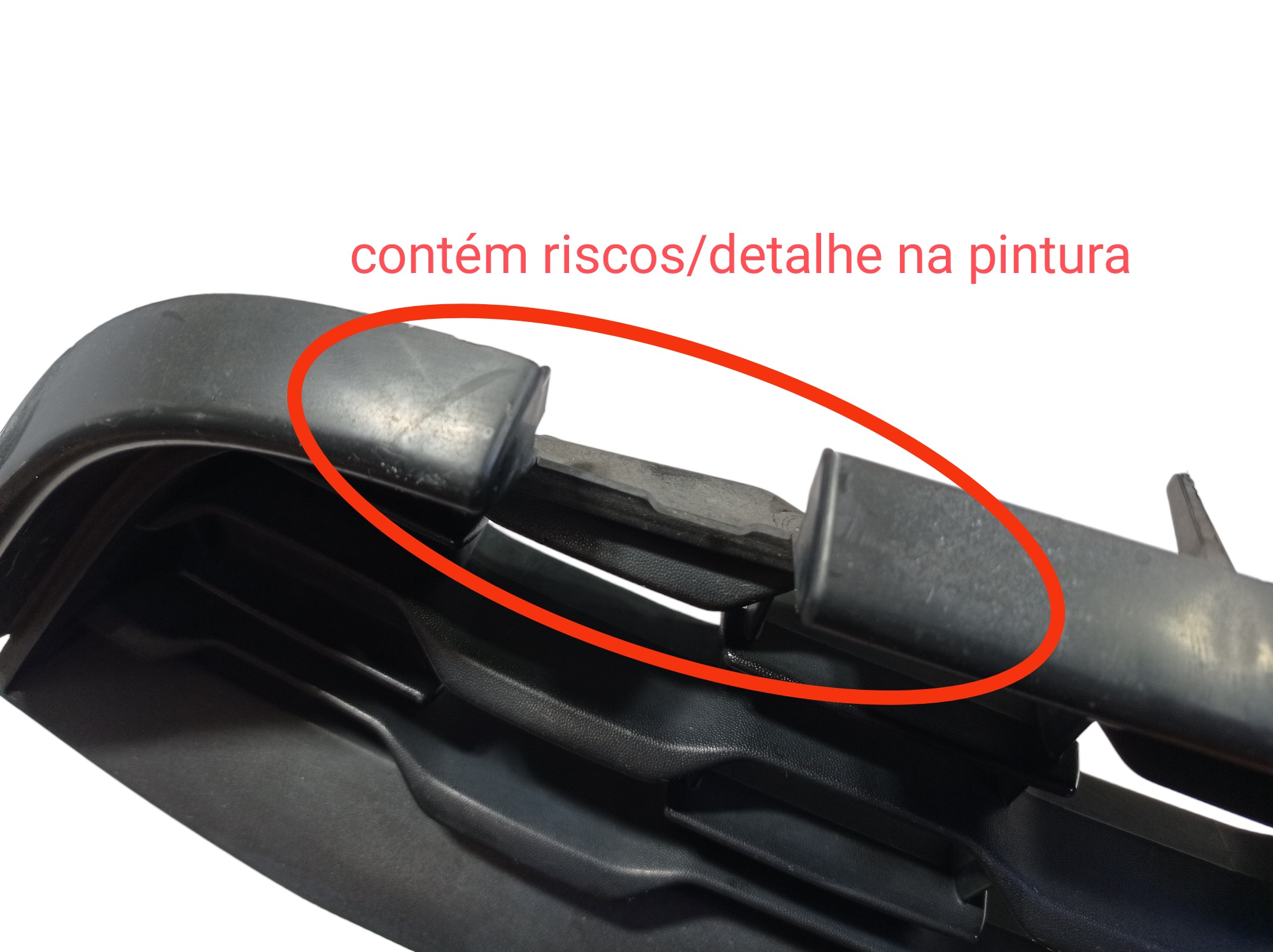 Grade Central Parachoque Dianteiro Mitsubishi Asx 14 V574 Preto 5