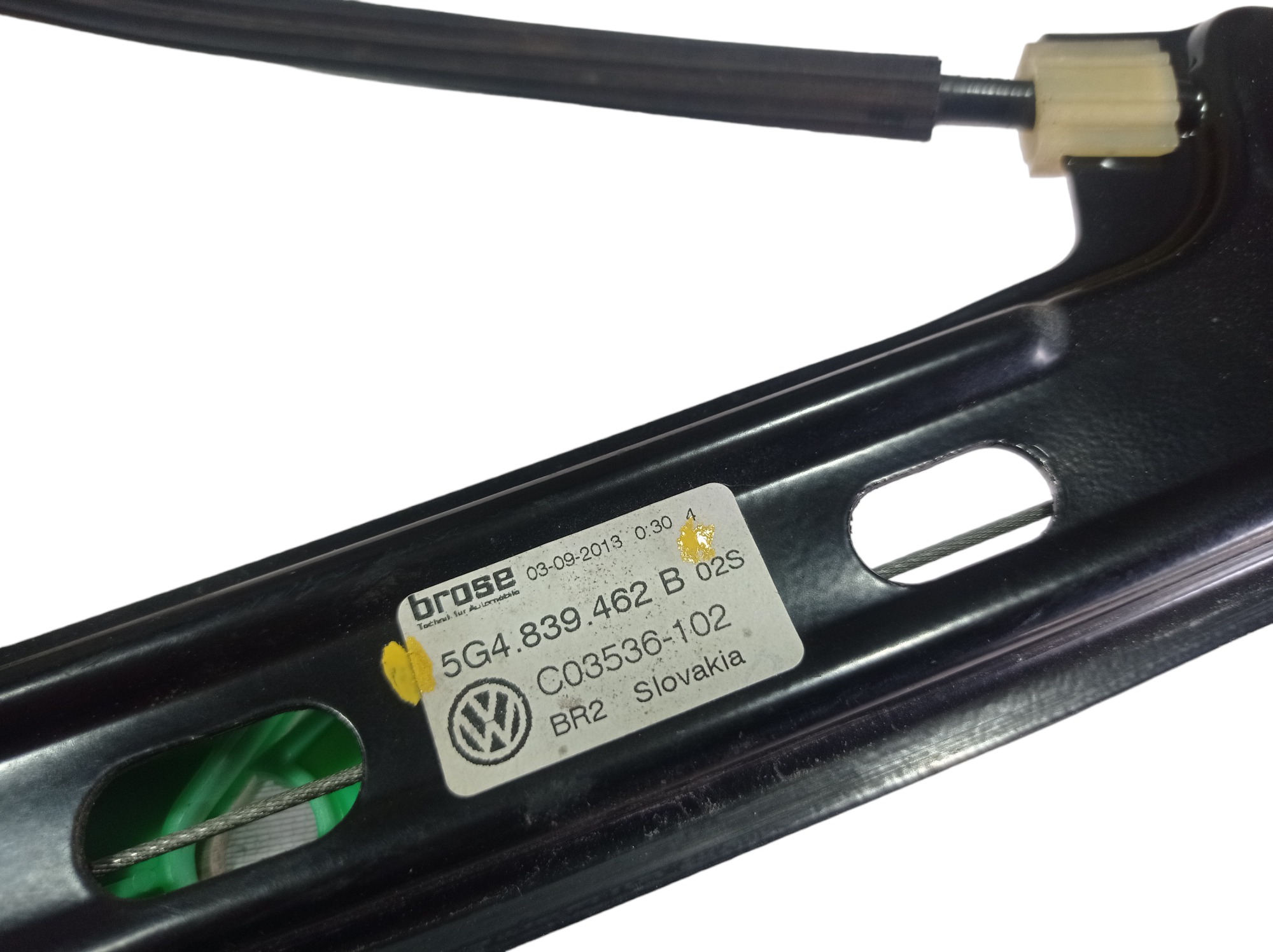 Armação Maquina Vidro Traseira Direita Vw Golf Tsi 2017 V585 7