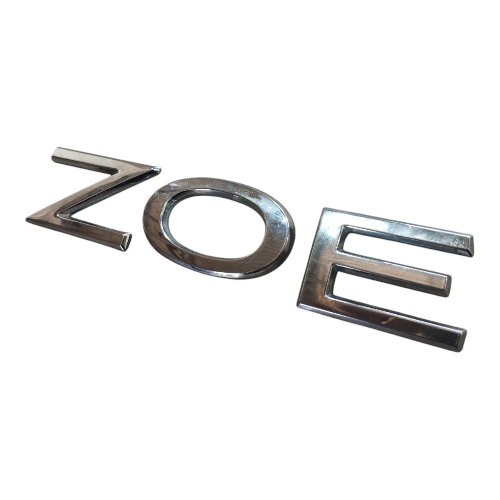 Emblema Zoe Tampa Traseira Renault Zoe 2022 2023 V639 5