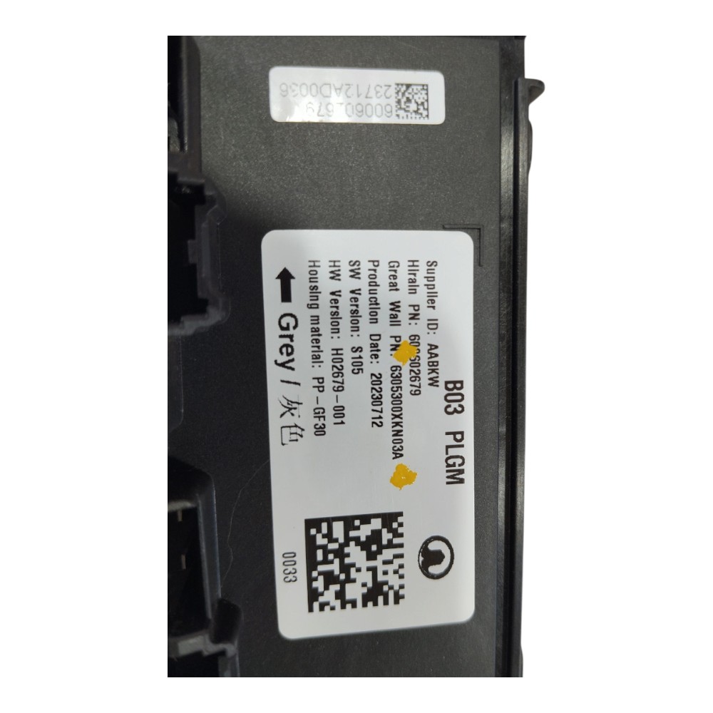Módulo 6305300xkn03a Gwm Haval GT 2024 V636 13