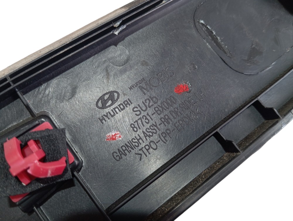 Friso Porta Traseira Esquerda Hyundai Creta 2023 V609 6