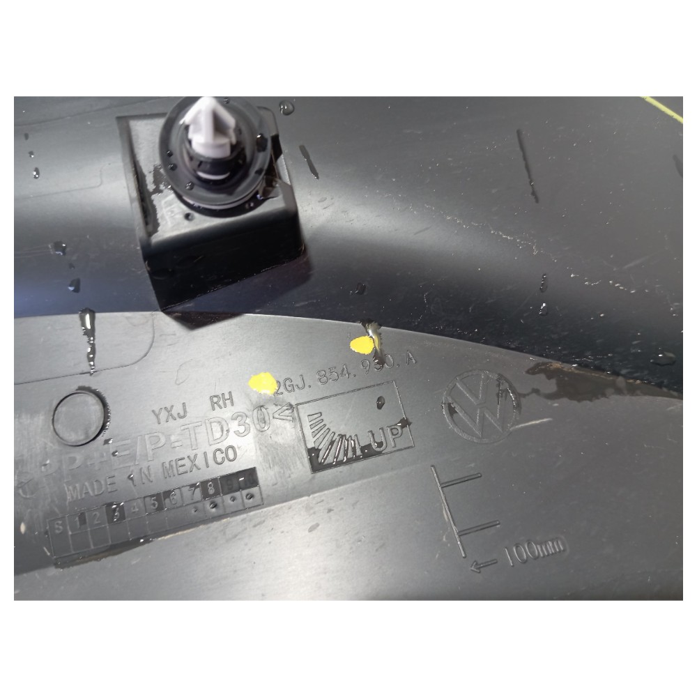 Moldura Porta Traseira Direita Vw Taos Highline 2022 24 V655 5