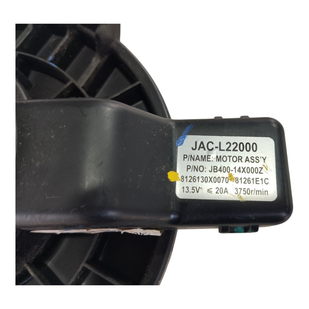 Motor Ar Forçado Jac Ejs1 2022 A 2024 V616 7