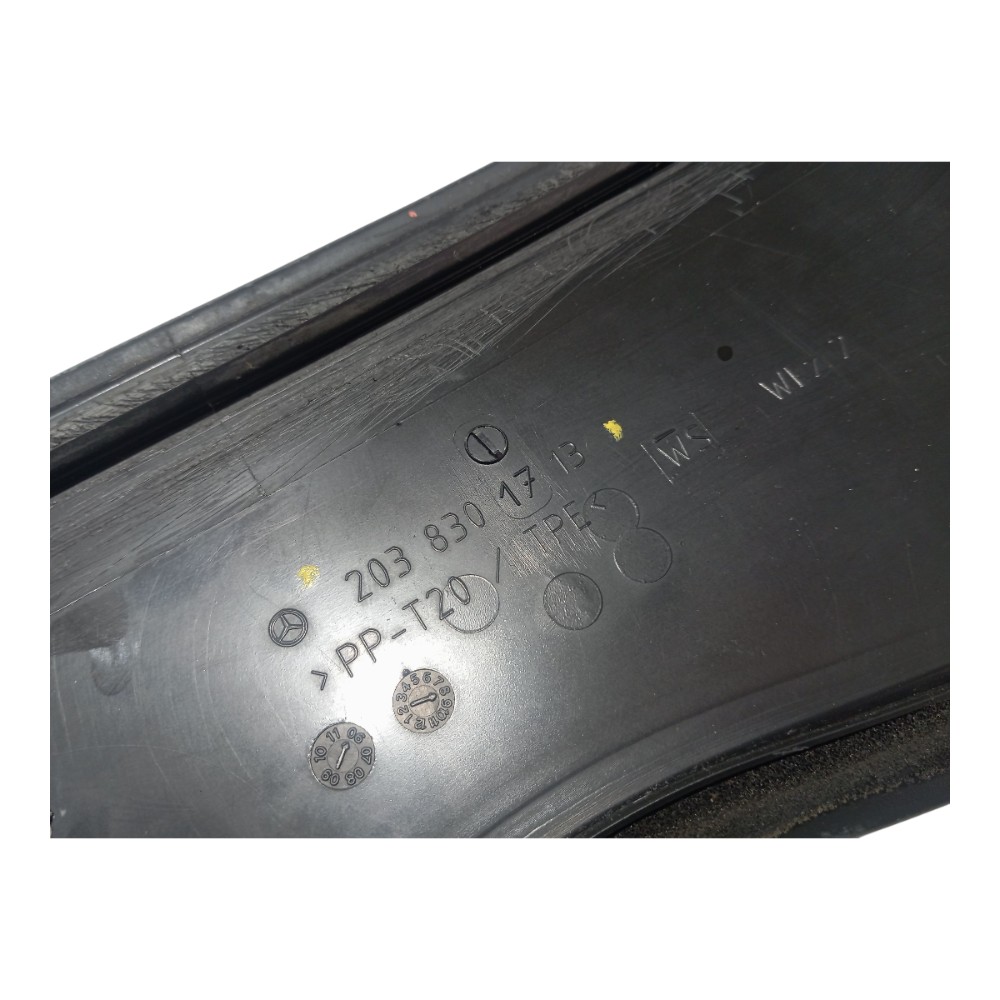 Churrasqueira Infe Parabrisa Mercedes C180 2002 2007 V661 Preto 9