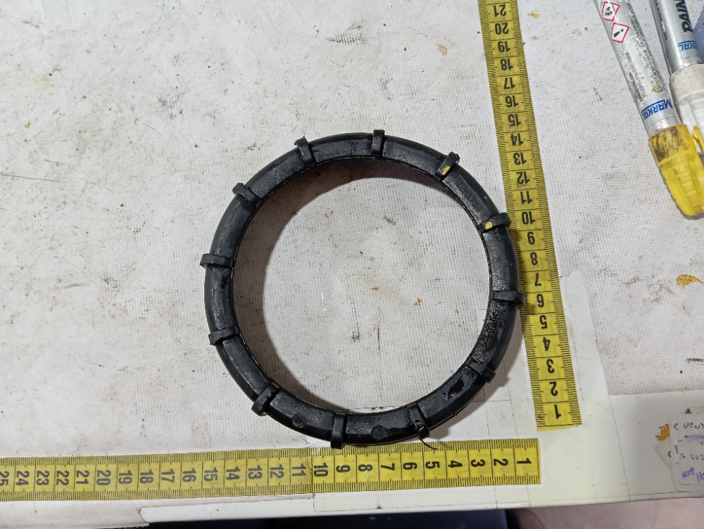 Trava Tanque Combustível Mercedes C180 2002 2007 V661 Preto 2007 6