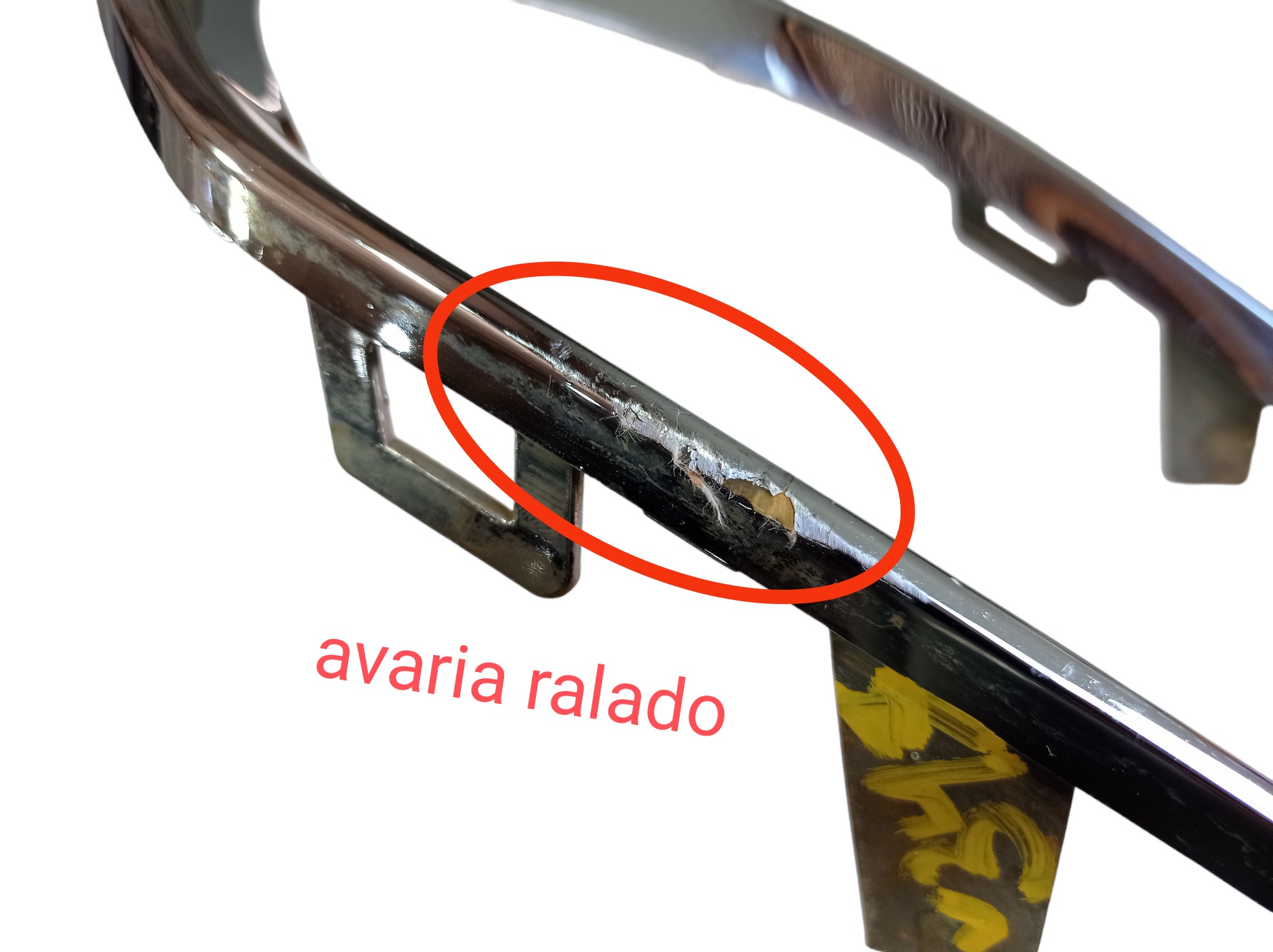 Moldura Farol De Milha Esquerdo Fiat Toro 2017 V347 Cromado Esquerdo 7
