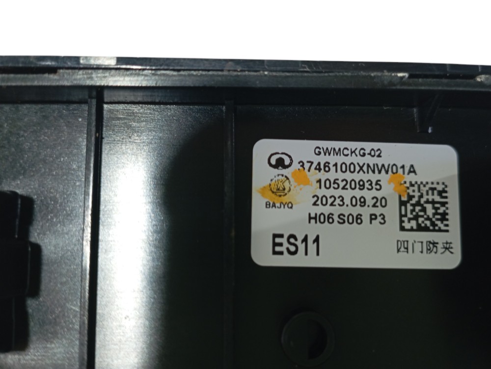 Botão Vidro Porta Dianteira Esquerda Gwm Ora Gt 03 2024 V625 9