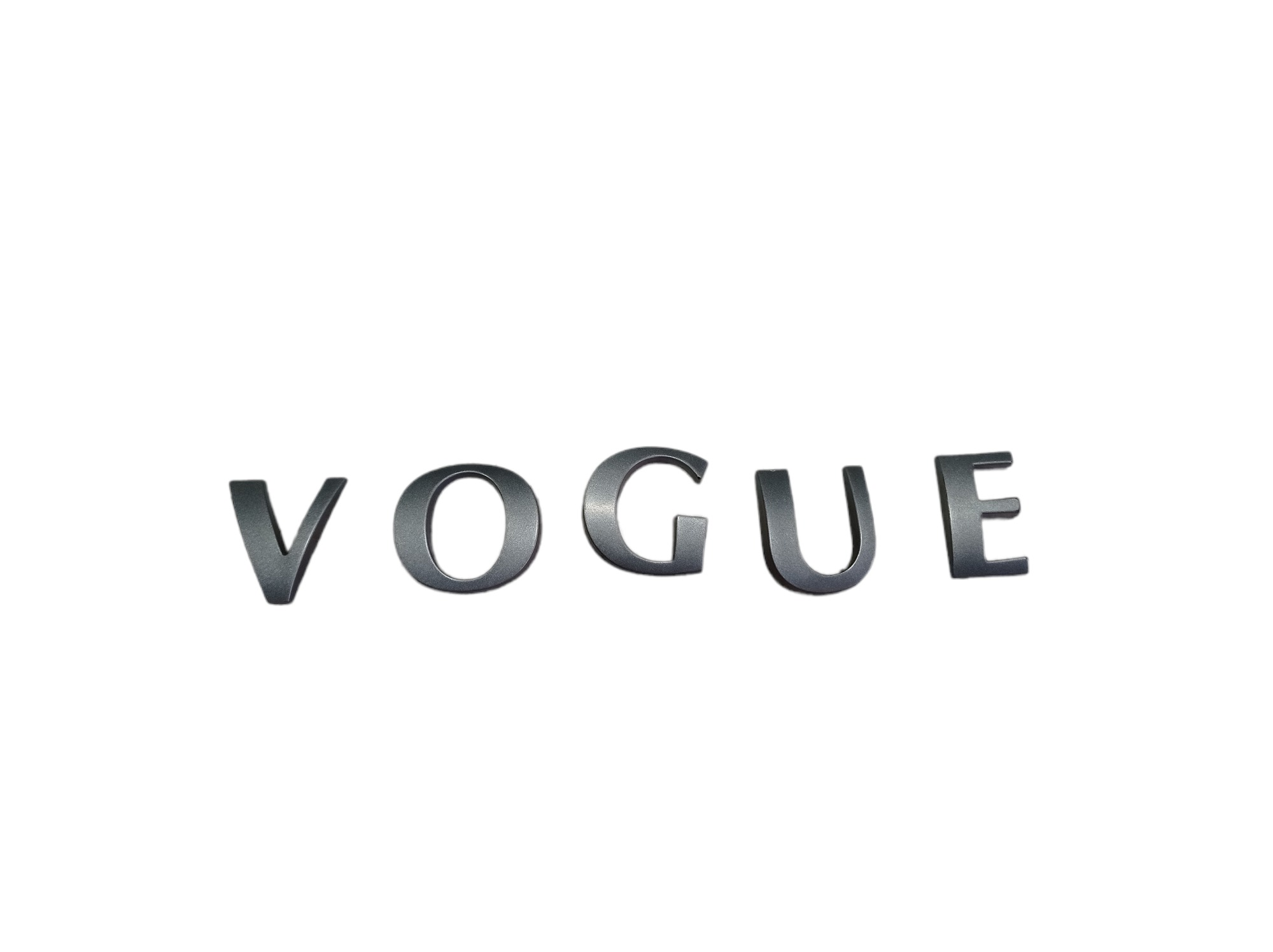 Letreiro Vogue Tampa Traseira Range Rover Vogue 2008 V583 5
