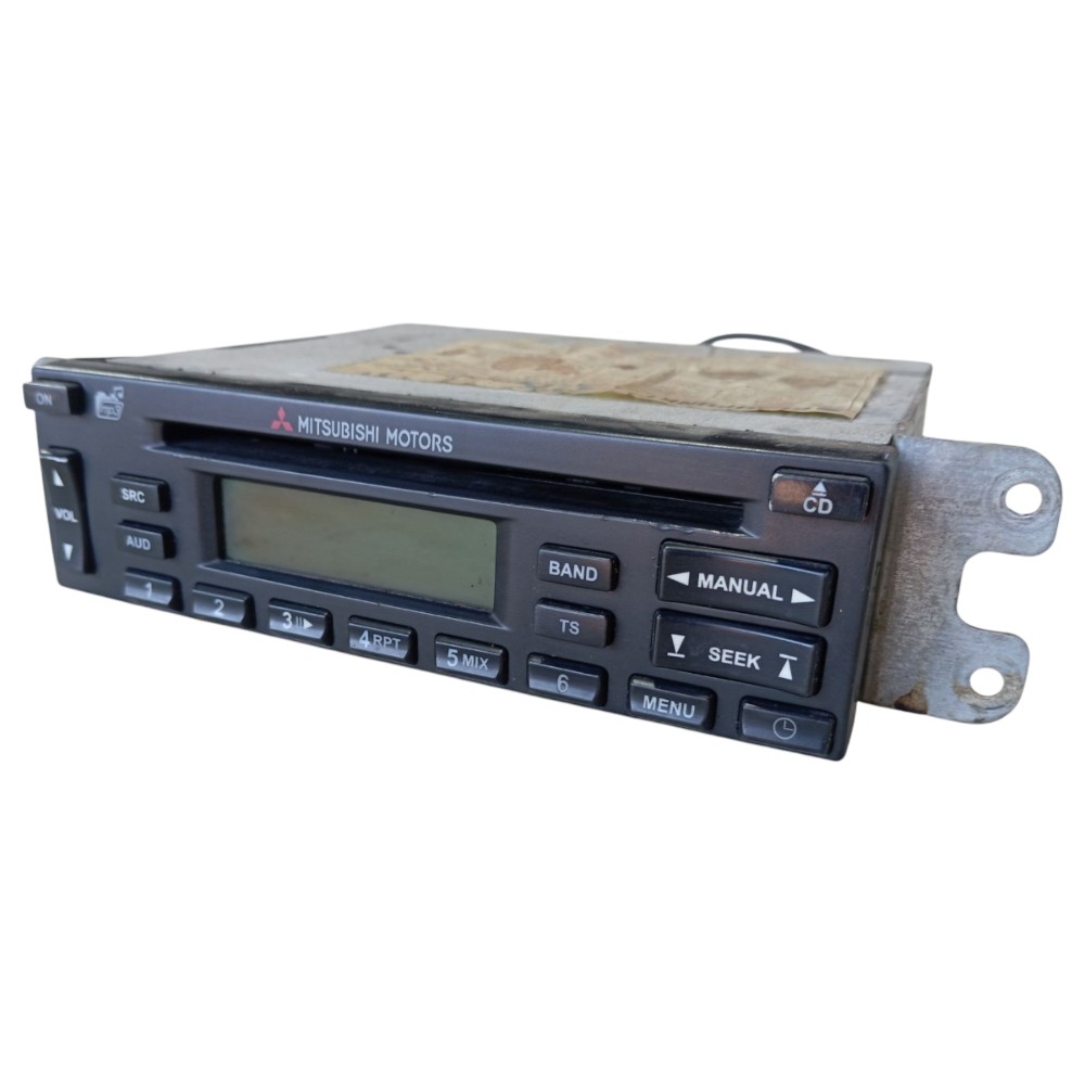 Rádio Mitsubishi L200 Sport Hpe 2.5 2006 V647 Mr337269 4