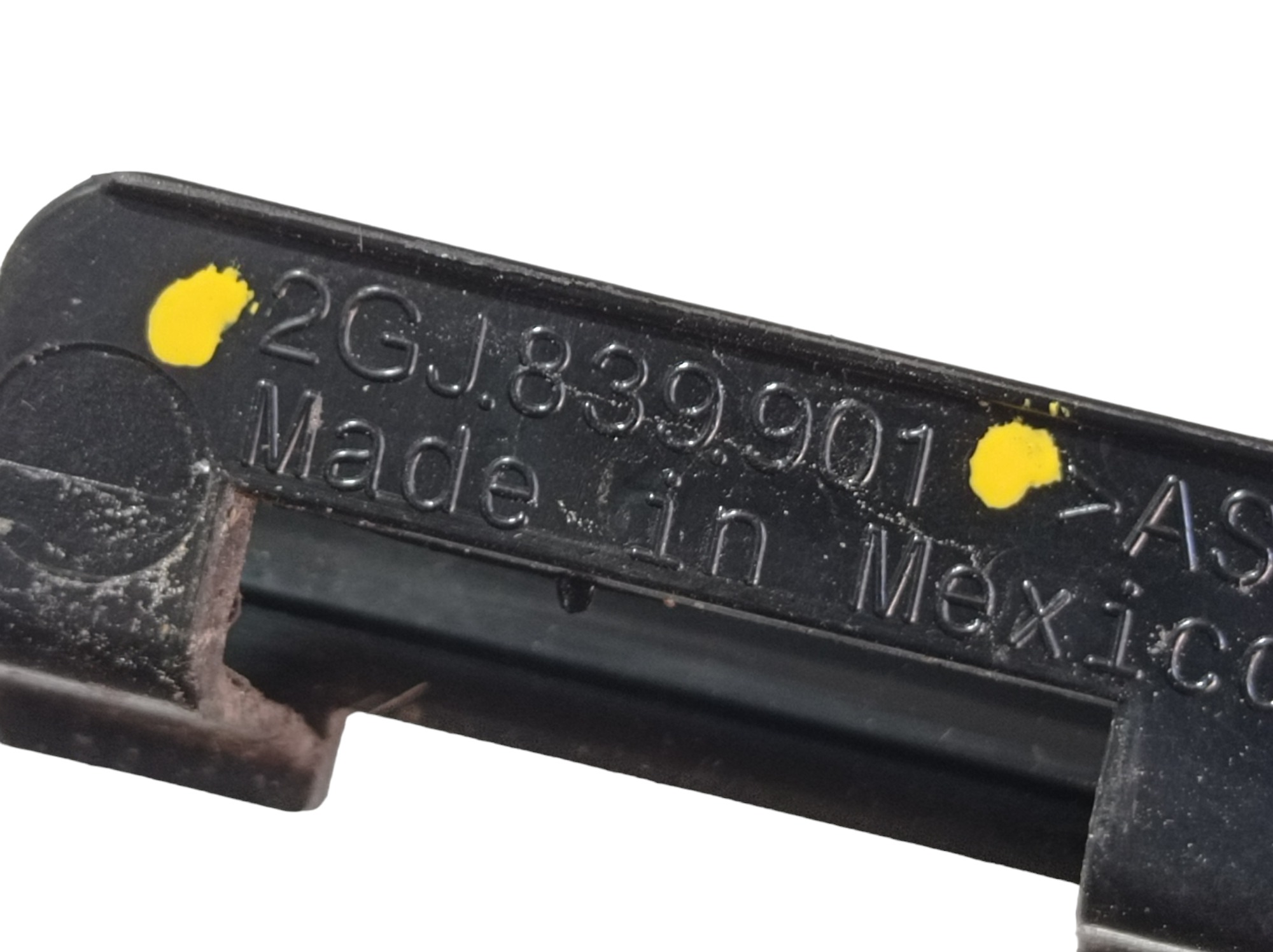 Moldura Porta Traseira Esquerda Vw Taos 2022 2024 V601 6