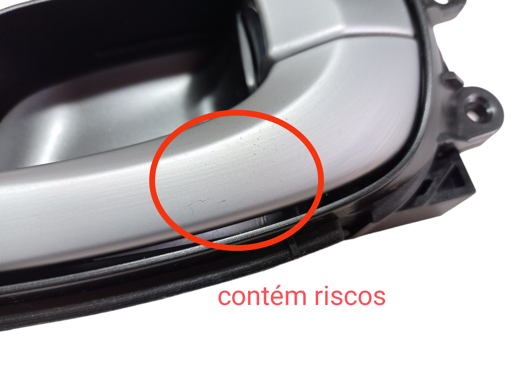 Maçaneta Int Porta Traseira Direita Hyundai Equus 2013 V577  Cinza Traseira 8
