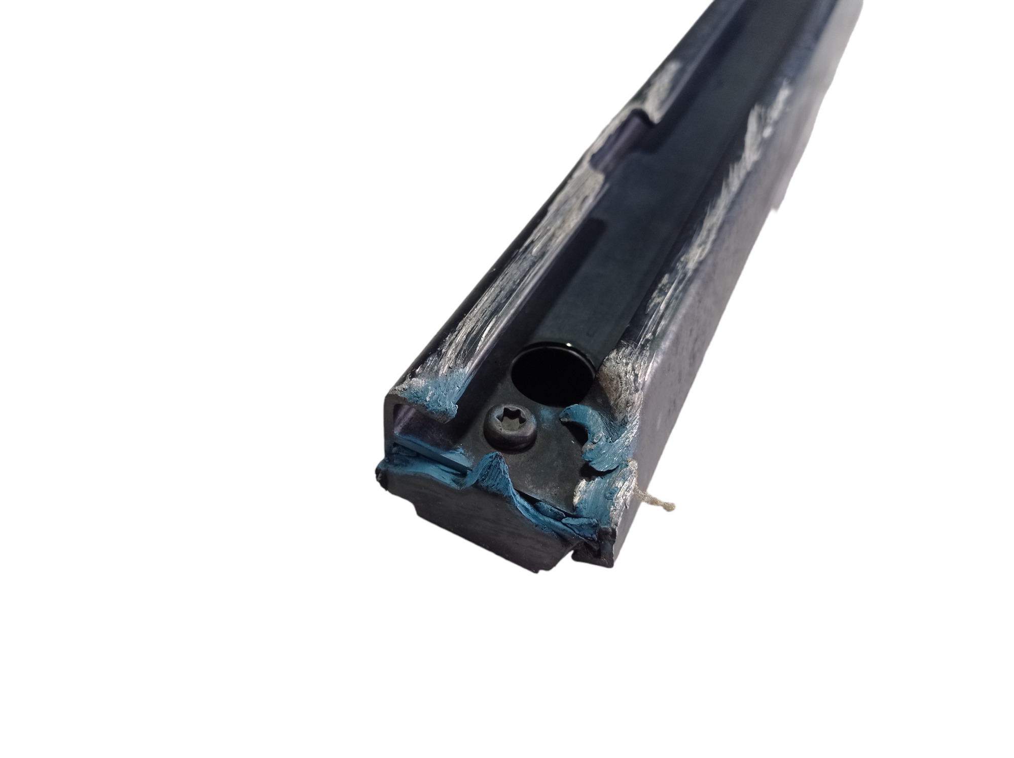Rack Esquerdo Teto Land Rover Discovery 4 2010 A 2014 V582 Preto 6