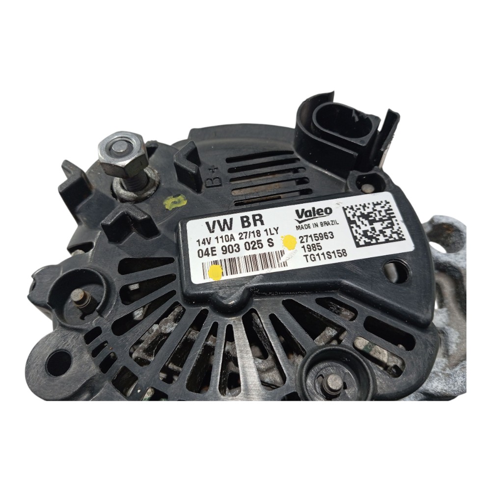 Alternador Vw Virtus Polo 1.6 2018 A 2022 V657 4
