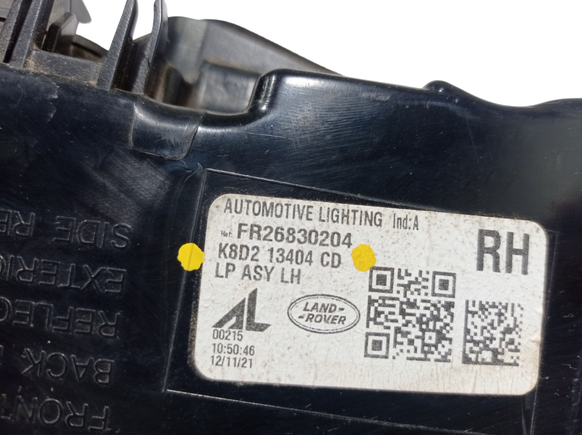 Lanterna Direita Range Rover Evoque 2.0 2022 V572 9
