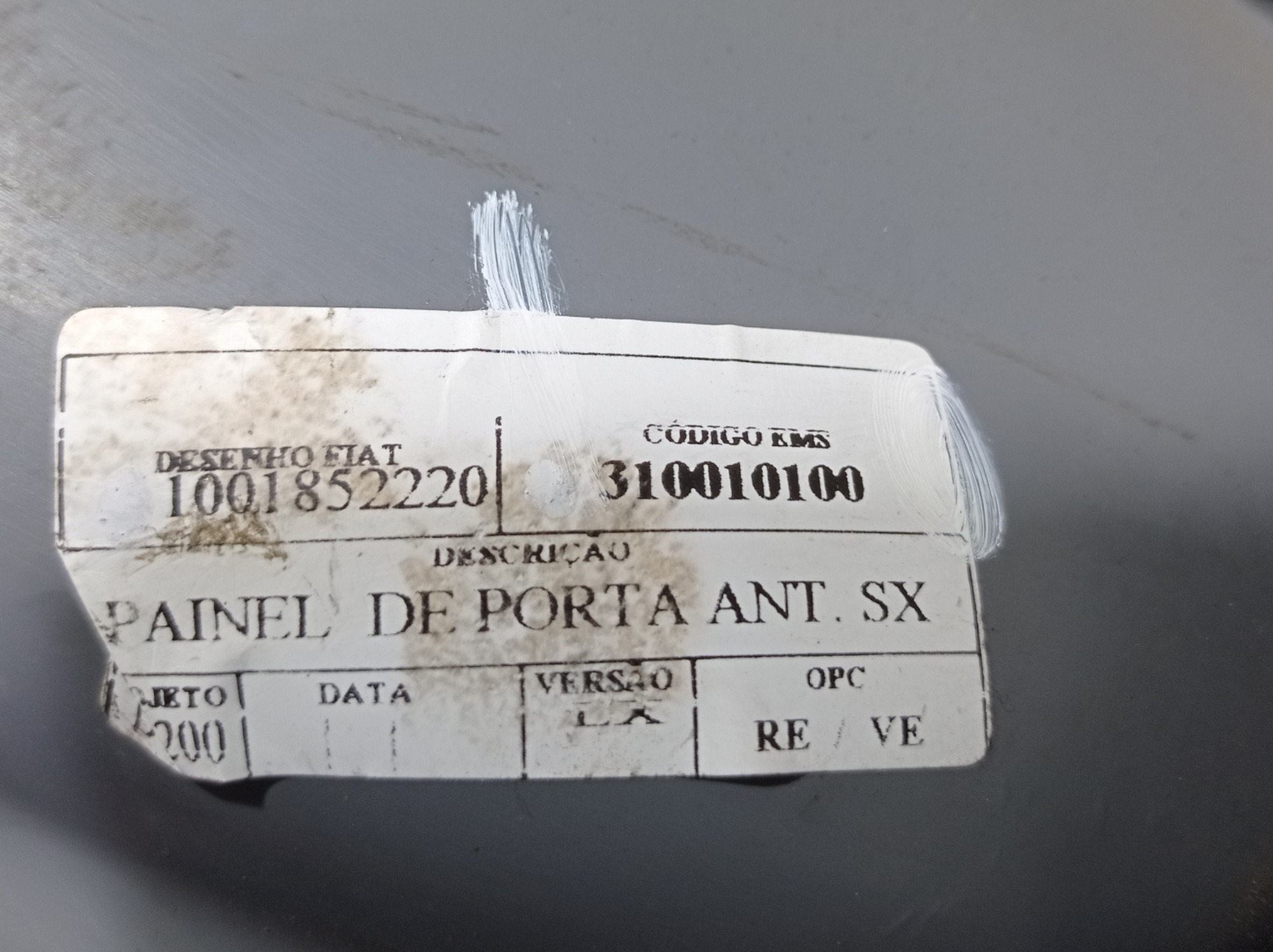 Forro Porta Dianteira Esquerda Fiat Linea 2011 Vl 2