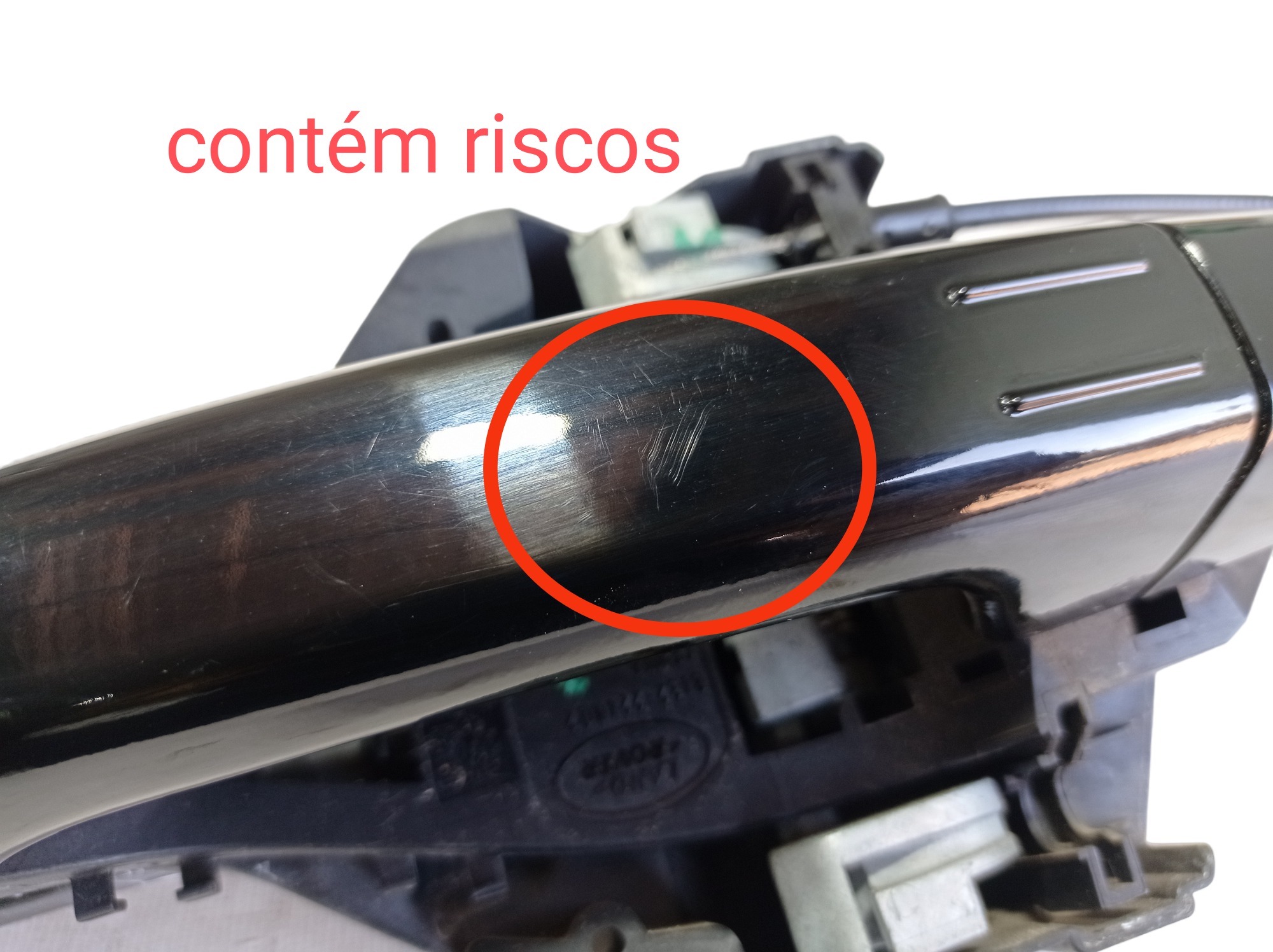 Maçaneta Ext Porta Traseira Esquerda Rover Sport 2014 V573 Preto Traseira 2